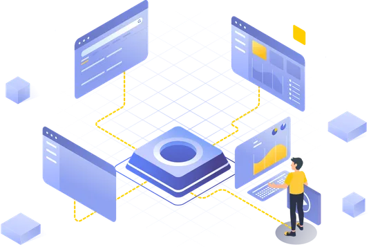 WinkProxy global proxy network illustration